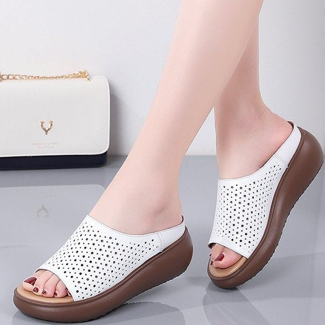 Hollow Platform Sandals