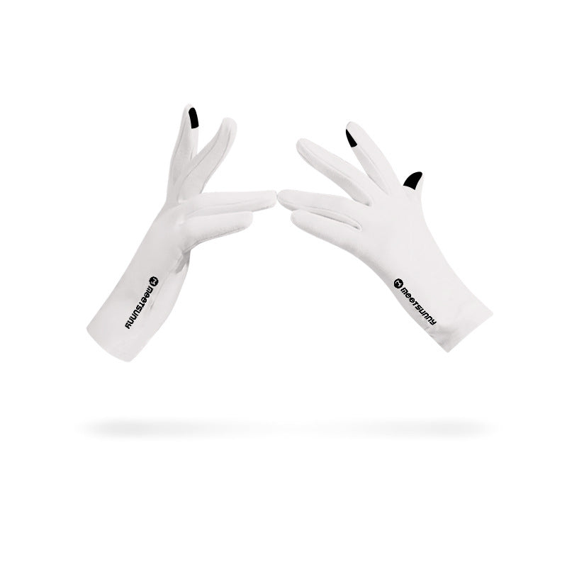 Fashion Non-Slip Elastic Slim Gloves