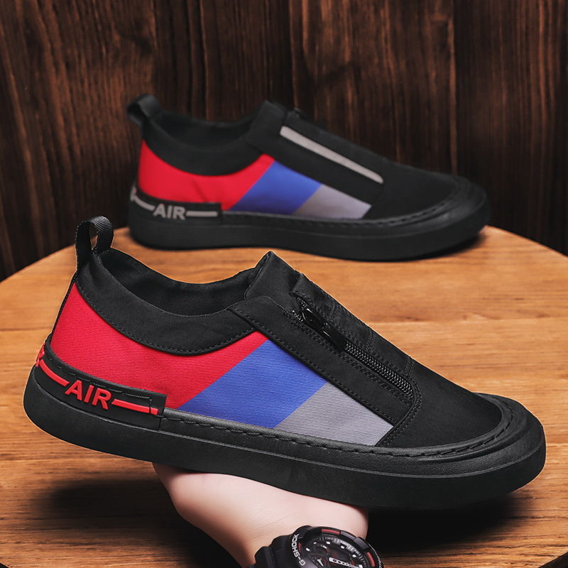 Men Casual Breathable Canvas Shoes For Sports