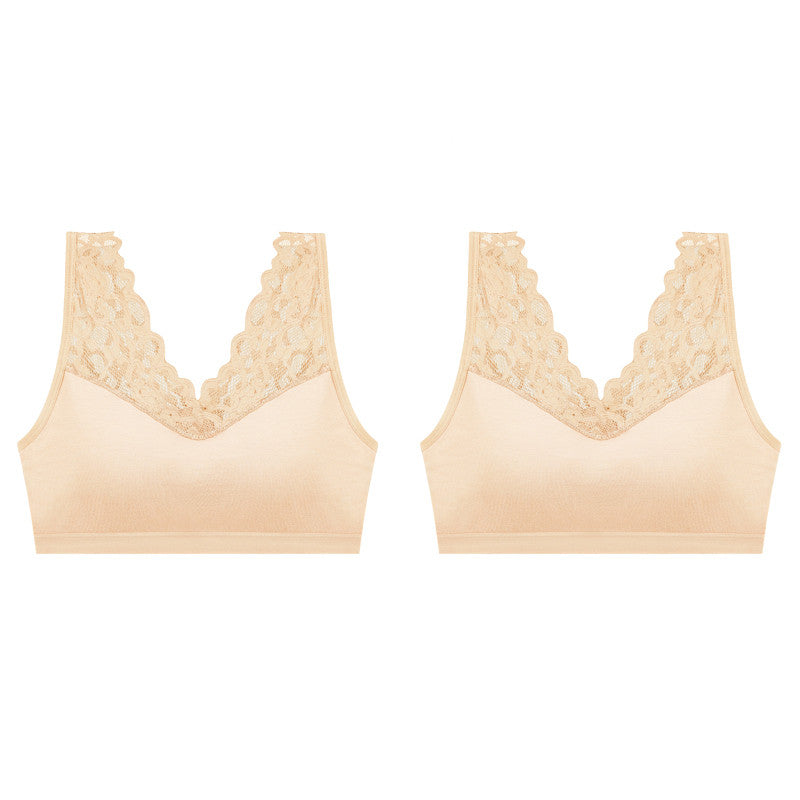 Sexy Back Wireless Lace Bra (S -XL)