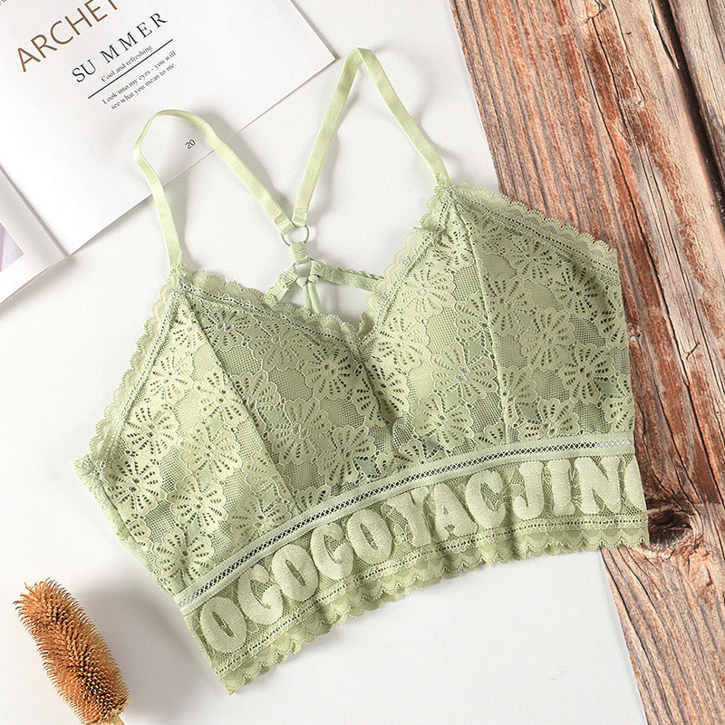 Sexy Back Wireless Thin Bra (S -L)