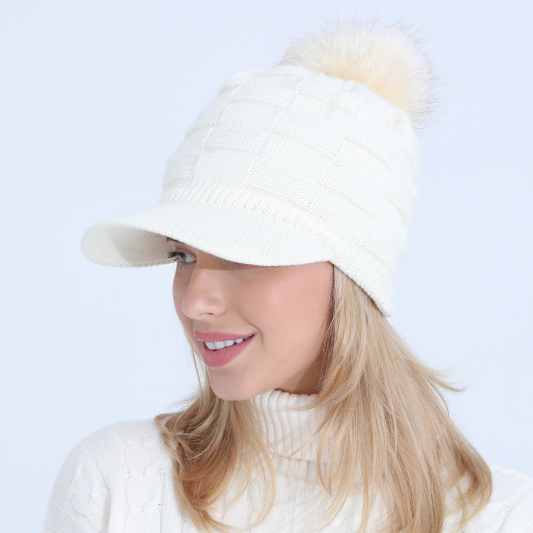 Breathable Warm Knitted Cap For Cold Weather