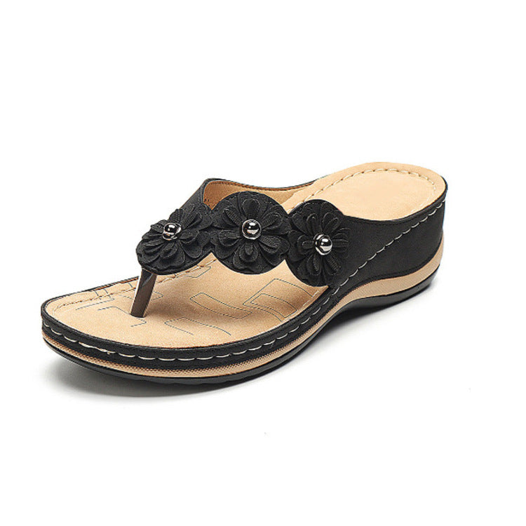 Lightweight Platform Thong Sandal For Summer Beach