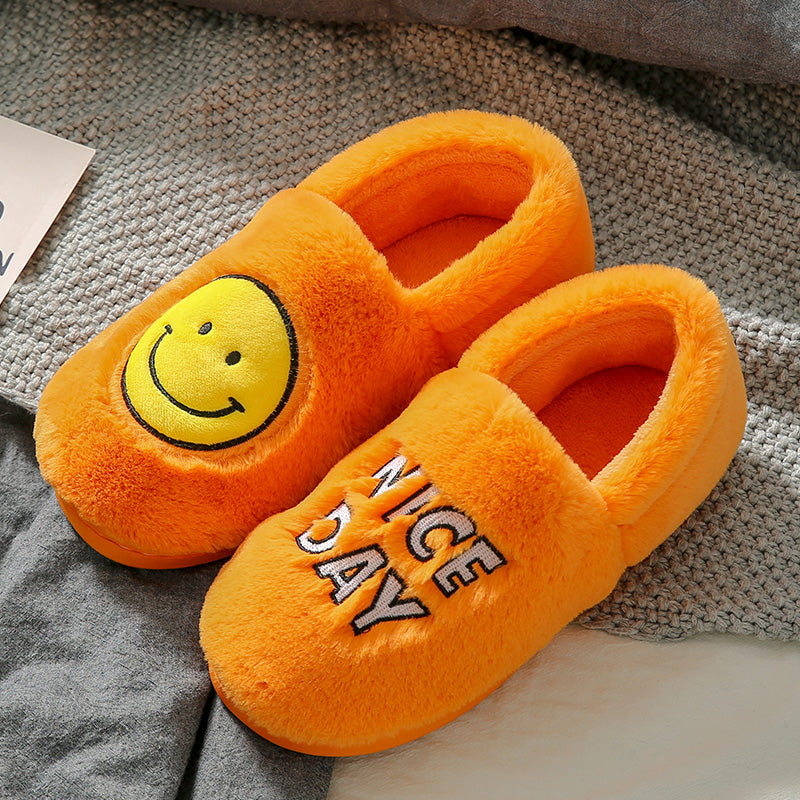 Lovers’ Winter Warm Home Plush Slippers