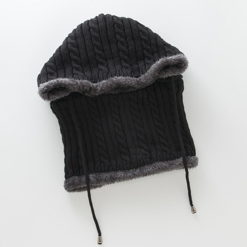 Ziibras™ Adjustment Knitted Scarf Ear Hat