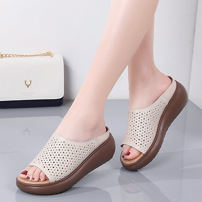 Hollow Platform Sandals