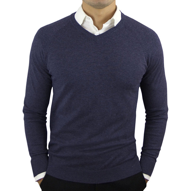V Neck Sweater Pullover Shirt