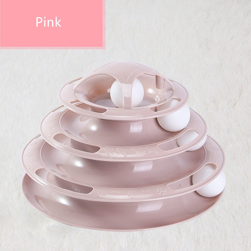 Cat Toys Turntable Ball Funny Cat Artifact