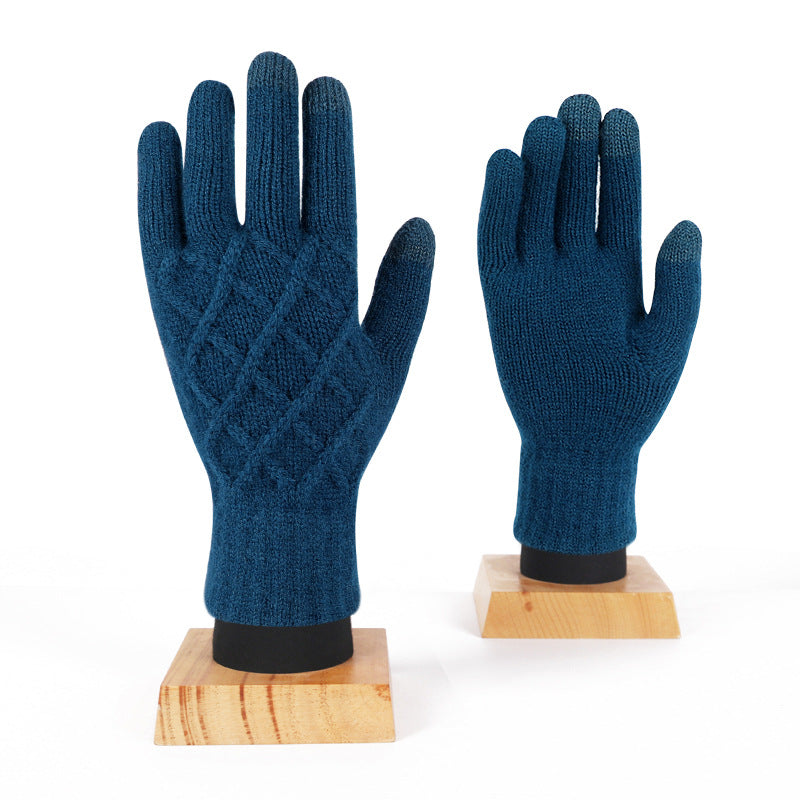 Windproof Knitted Touchscreen Warm Gloves