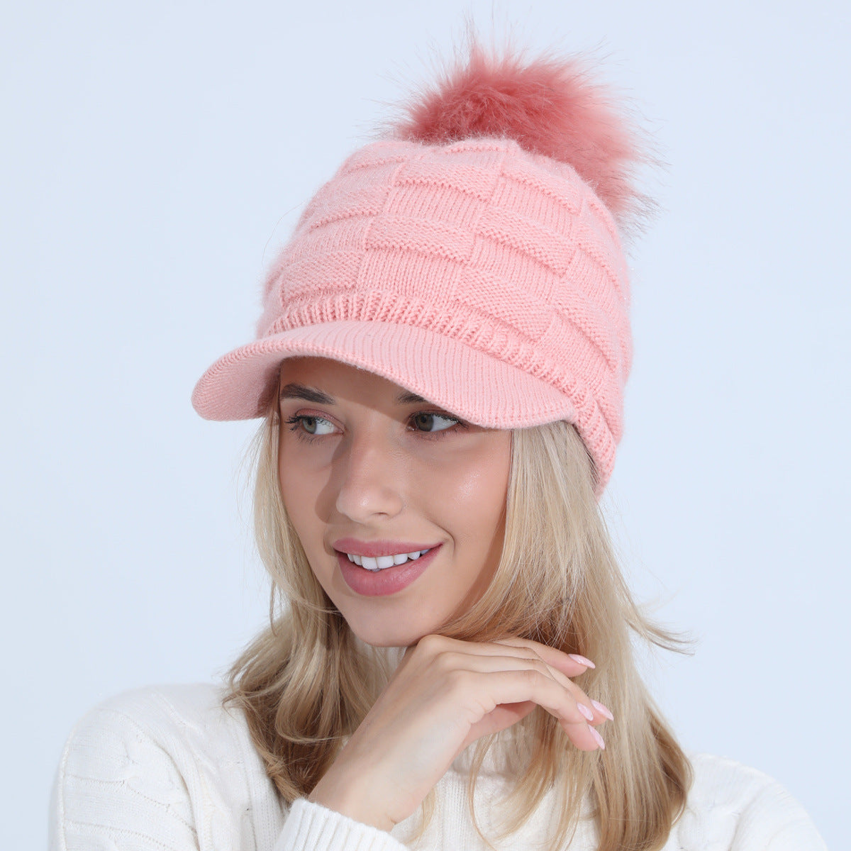 Breathable Warm Knitted Cap For Cold Weather