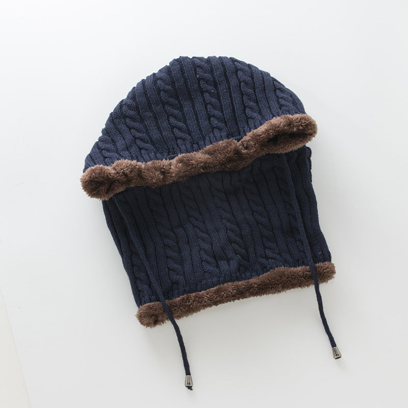 Ziibras™ Adjustment Knitted Scarf Ear Hat