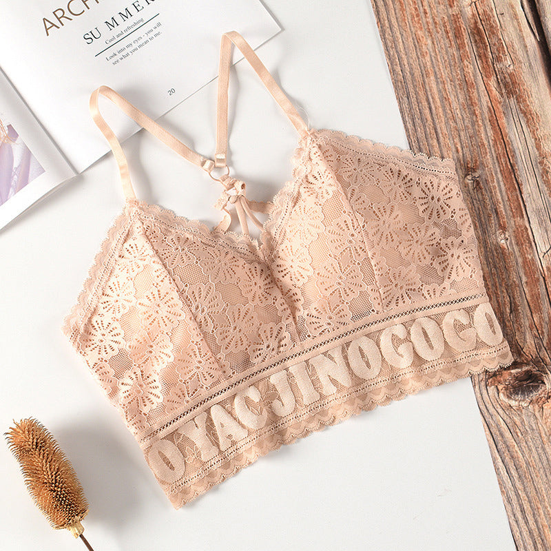 Sexy Back Wireless Thin Bra (S -L)