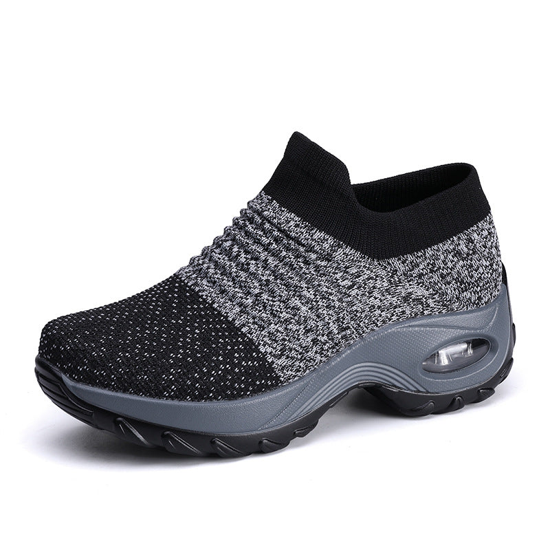 Air Cushion Socks Shoes Flying Knit Sneakers