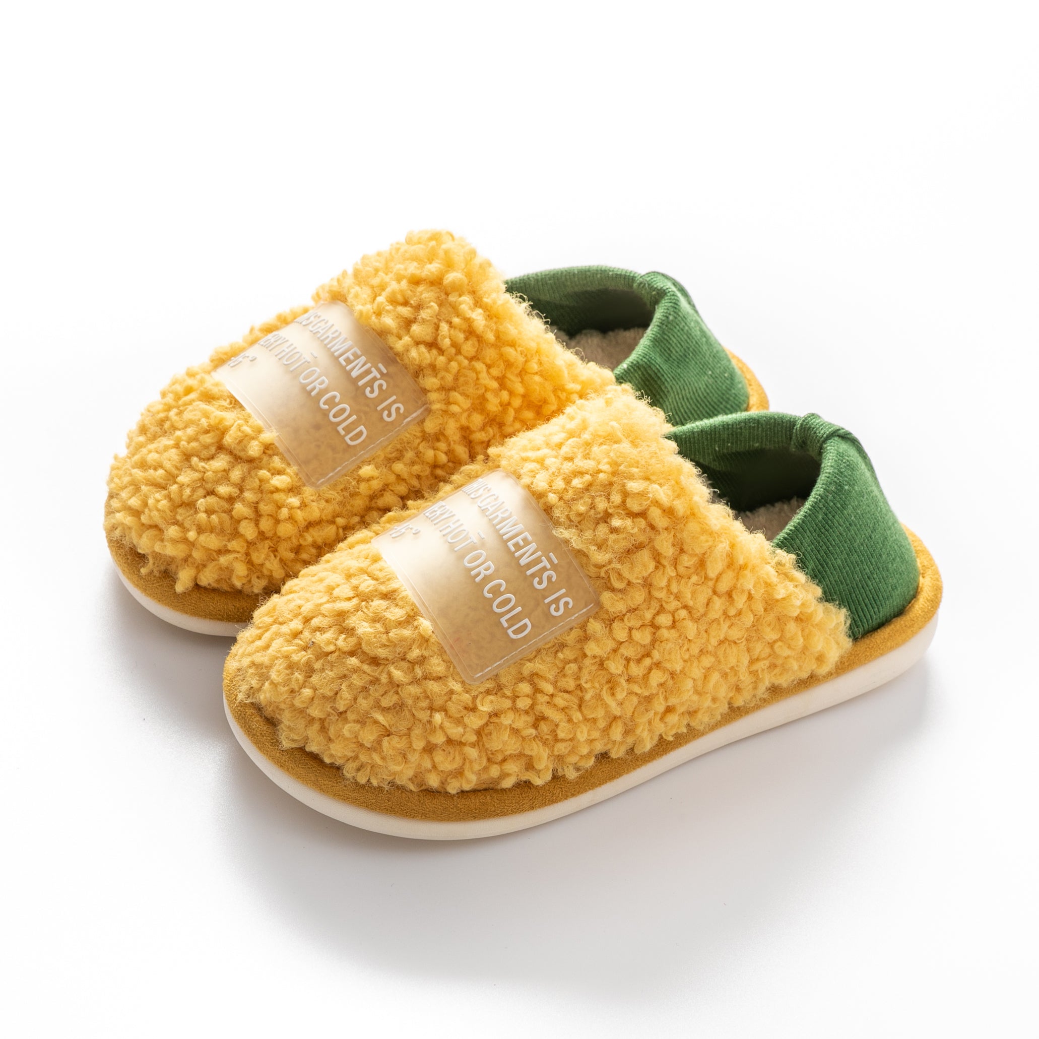 Winter Couples Home Soft Bottom Non-slip Warm Plush Slippers