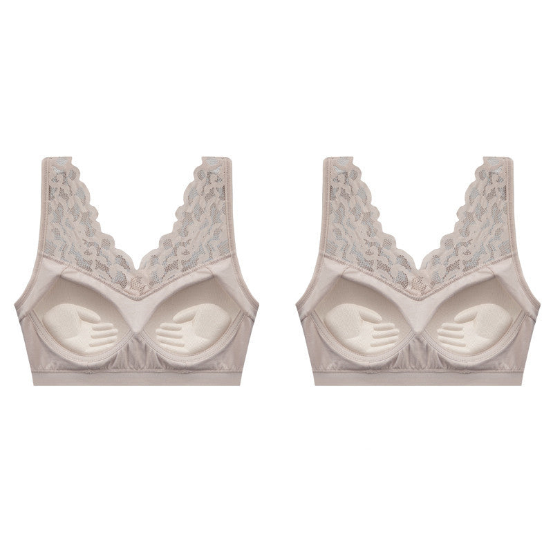 Sexy Back Wireless Lace Bra (S -XL)