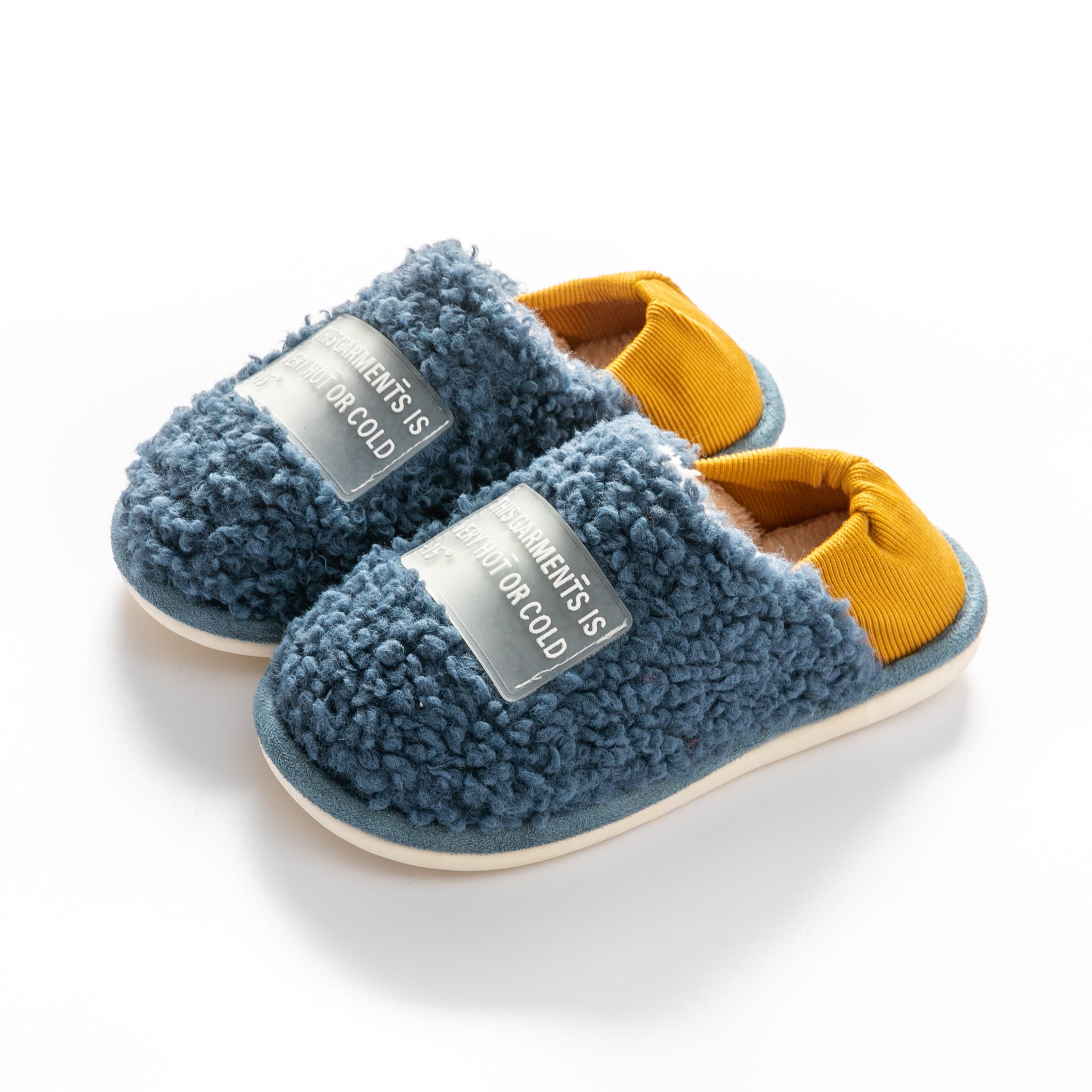 Winter Couples Home Soft Bottom Non-slip Warm Plush Slippers