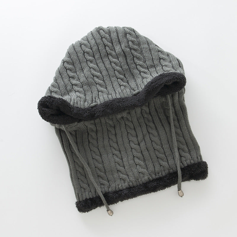 Ziibras™ Adjustment Knitted Scarf Ear Hat