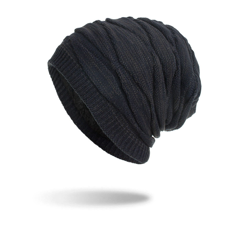 Winter Warm Diamond Knitted Hat For Outdoor