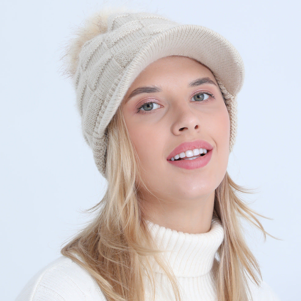 Breathable Warm Knitted Cap For Cold Weather