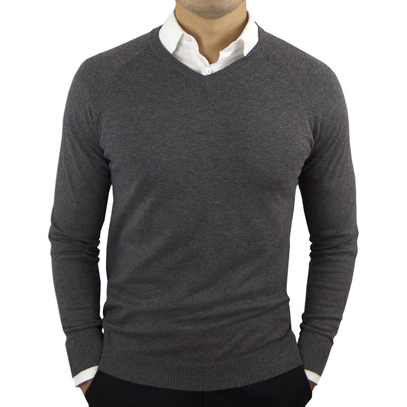 V Neck Sweater Pullover Shirt
