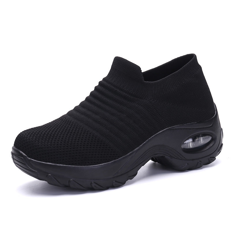 Air Cushion Socks Shoes Flying Knit Sneakers