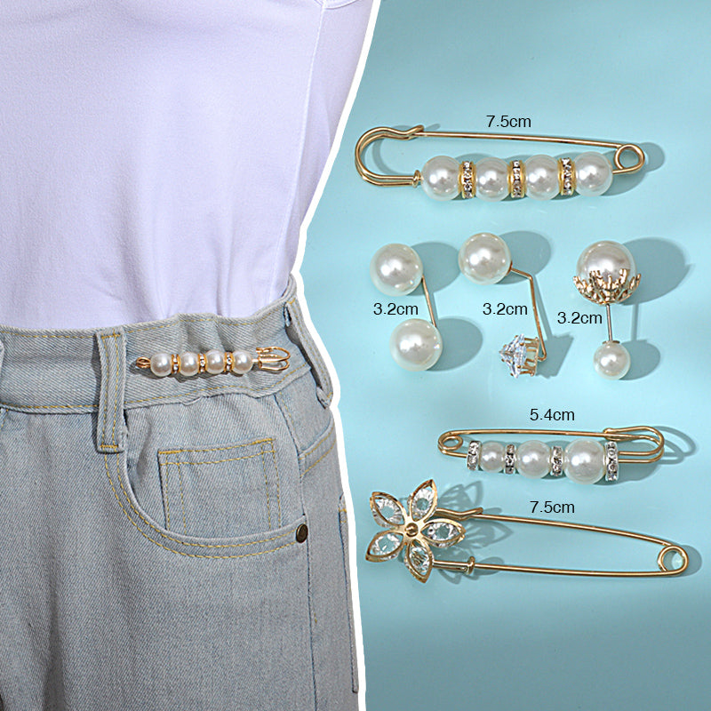 Multi-functional Waist Adjustment Pin Brooch