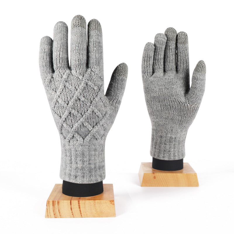 Windproof Knitted Touchscreen Warm Gloves