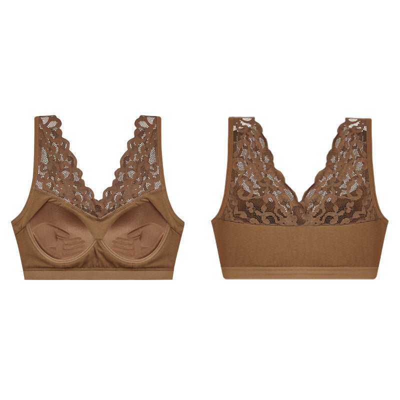 Sexy Back Wireless Lace Bra (S -XL)