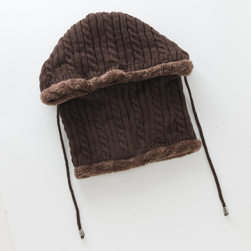 Ziibras™ Adjustment Knitted Scarf Ear Hat