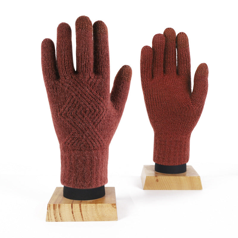 Winter Knitted Windproof Touchscreen Warm Gloves