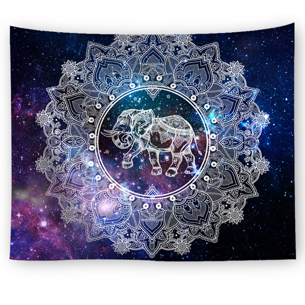 Sky Print Tapestry Beach Towel Blanket for Home and Outdoor