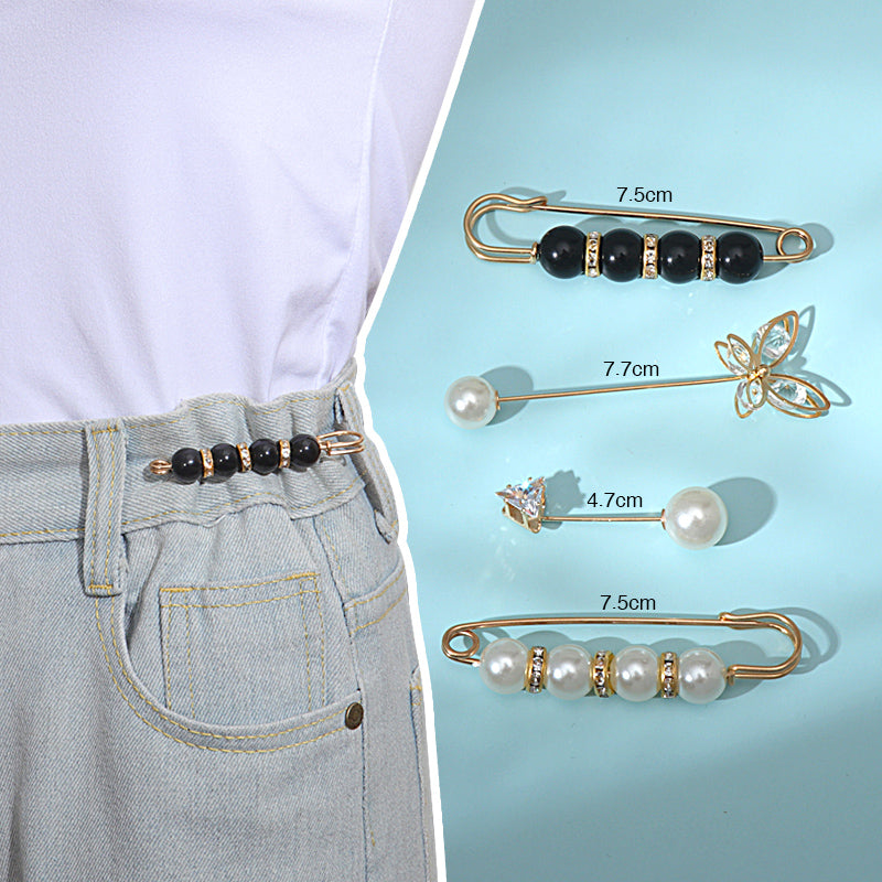 Multi-functional Waist Adjustment Pin Brooch