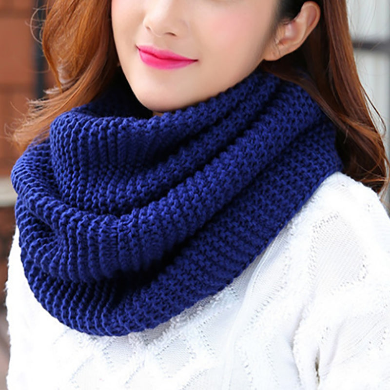Lovers All-match Knitted Wool Neck Gaiter
