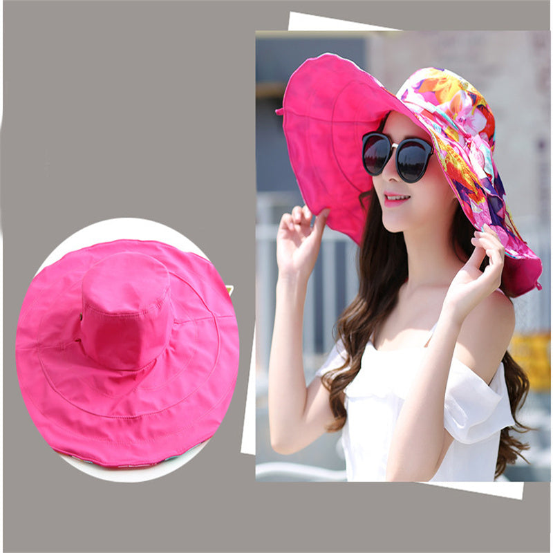 Uv protection sun hat for seaside vacation