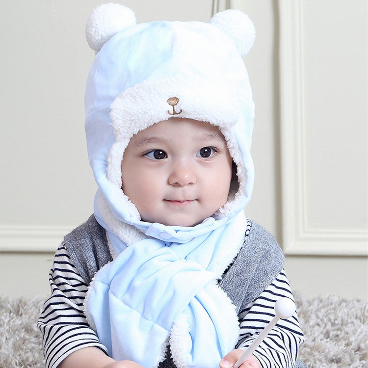 Hat and Scarf Set For Baby