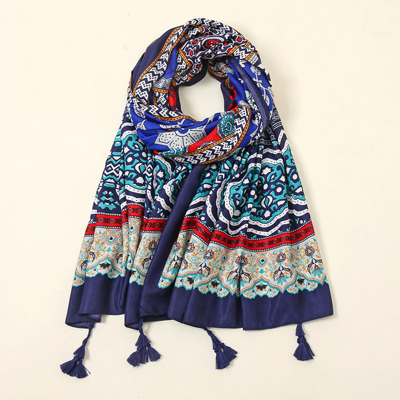 Vintage Bohemian Style Scarf