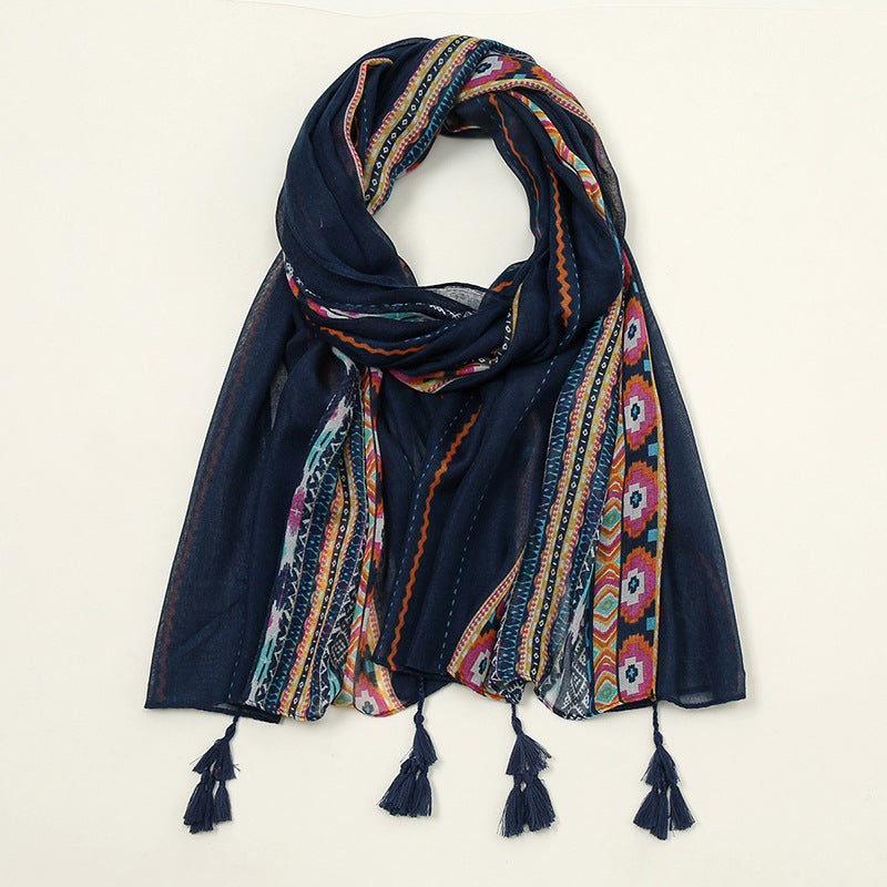 Vintage Bohemian Style Scarf
