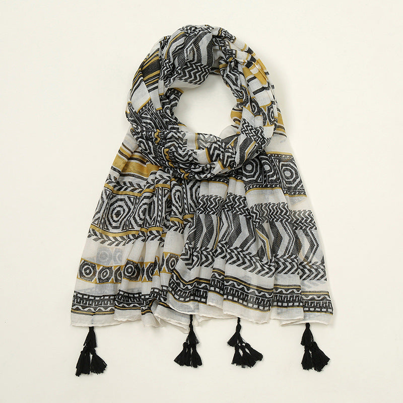 Vintage Bohemian Style Scarf