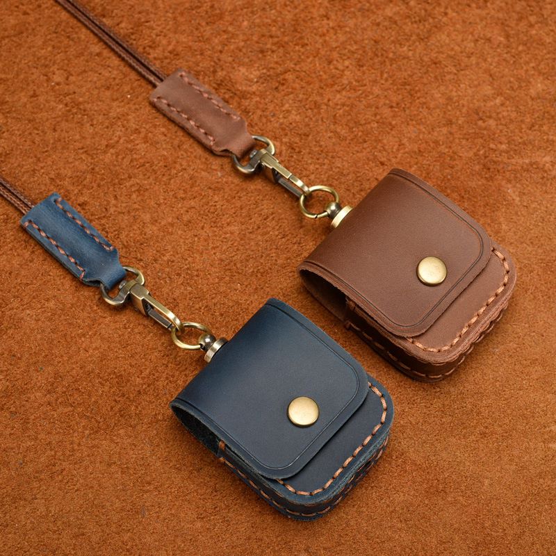 Genuine Leather Bluetooth Headset Case for Airpods Pro