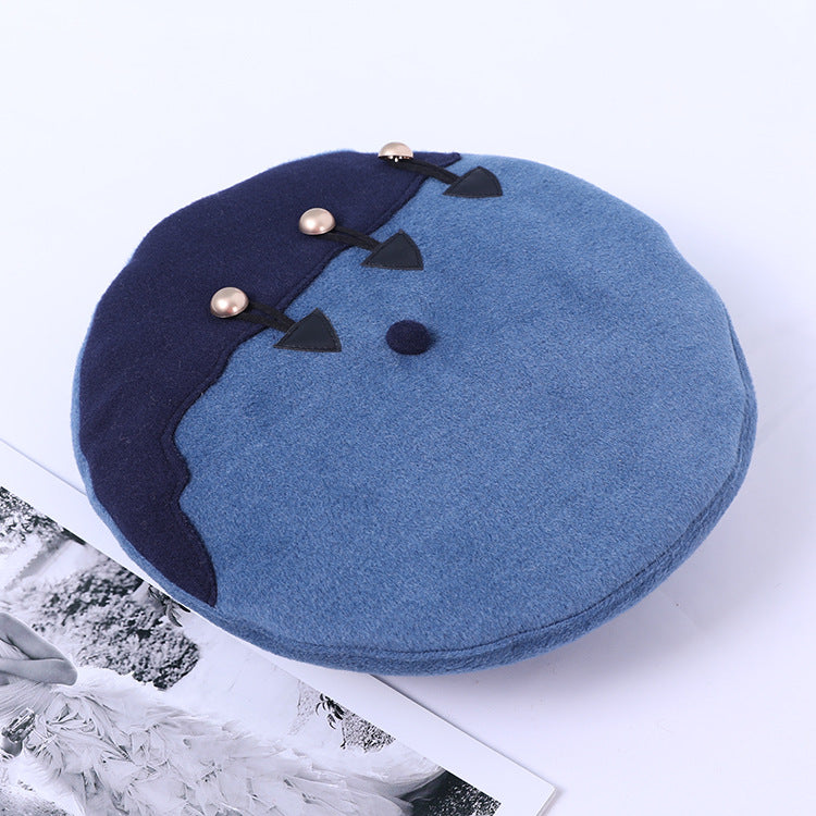 Fashion Cute And Elegant Plush Cloth Beret