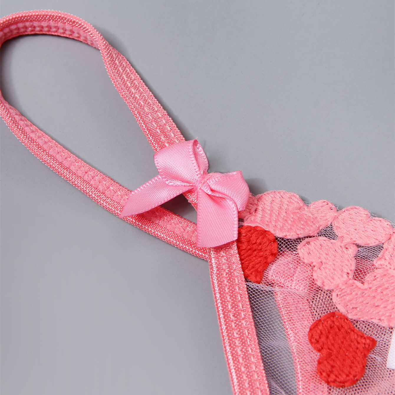 Heart Lace Lingerie Set