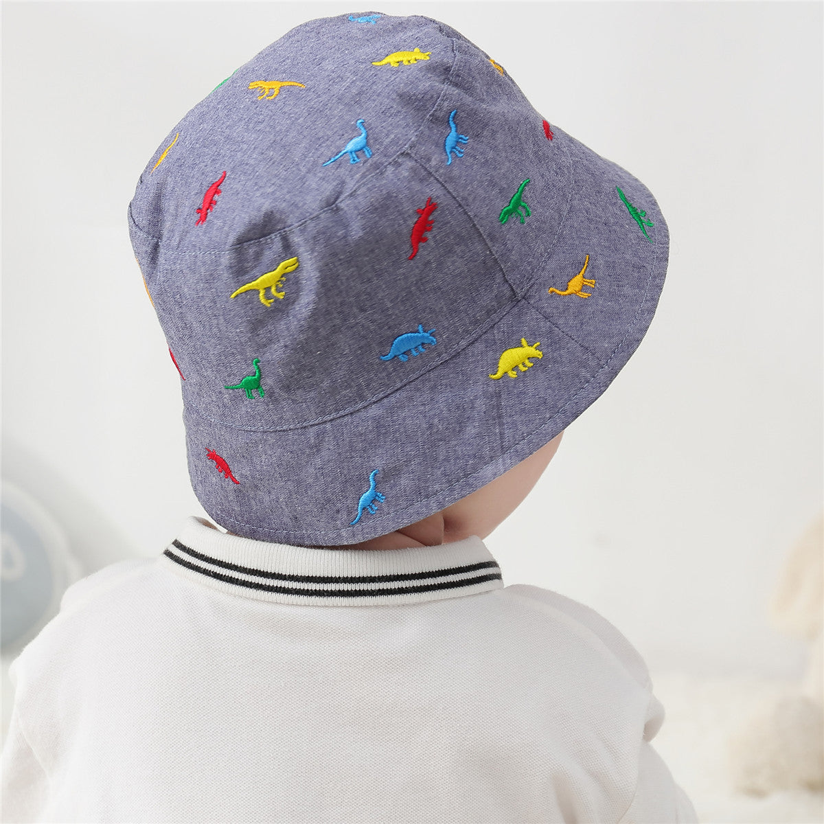 Cartoon Embroidered Little Dinosaur Children's Hat