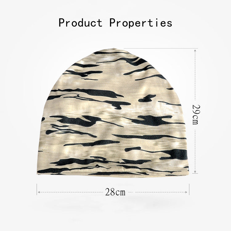 Camouflage Sunscreen And Windproof Hat