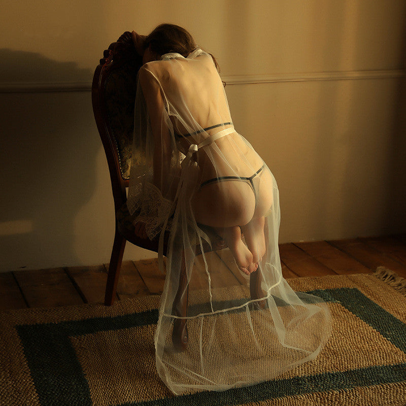 Deep V Lace Perspective Temptation Robe