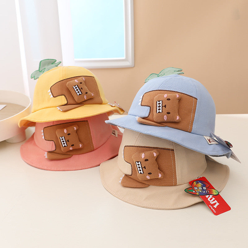 Adorable Koala Embroidered Children's Basin Hat