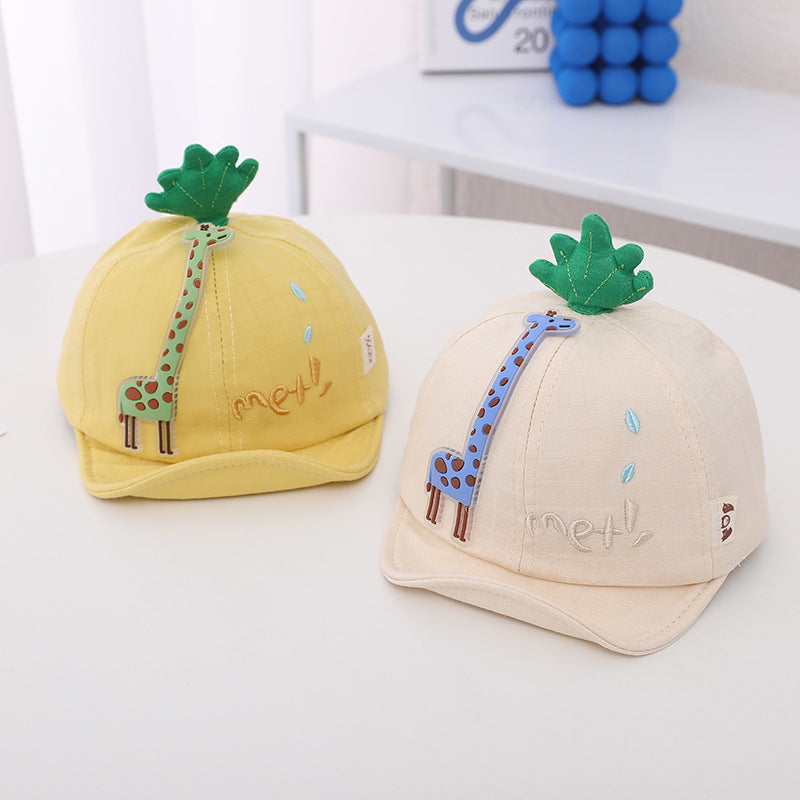 Giraffe Kids Baseball Cap