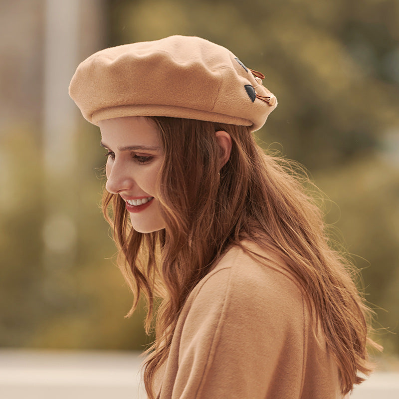 Fashion Cute And Elegant Plush Cloth Beret