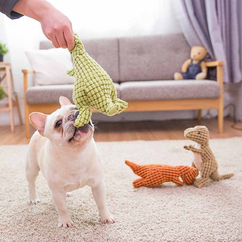 Sounding Dinosaur Dog Toy