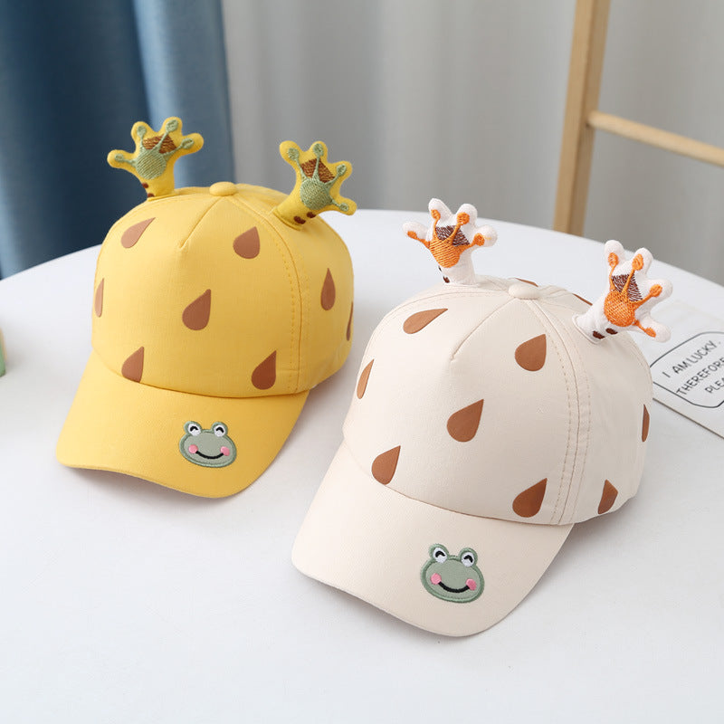 Baby Frog Tentacles Cartoon Children's Baseball Cap