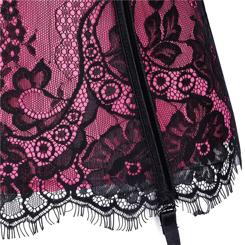 Wired Push Up Lace Corset